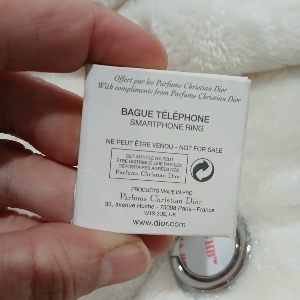 Dior Silver Smartphone Ring - Picture 2 of 3